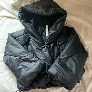 Lululemon hooded insulated wrap coat